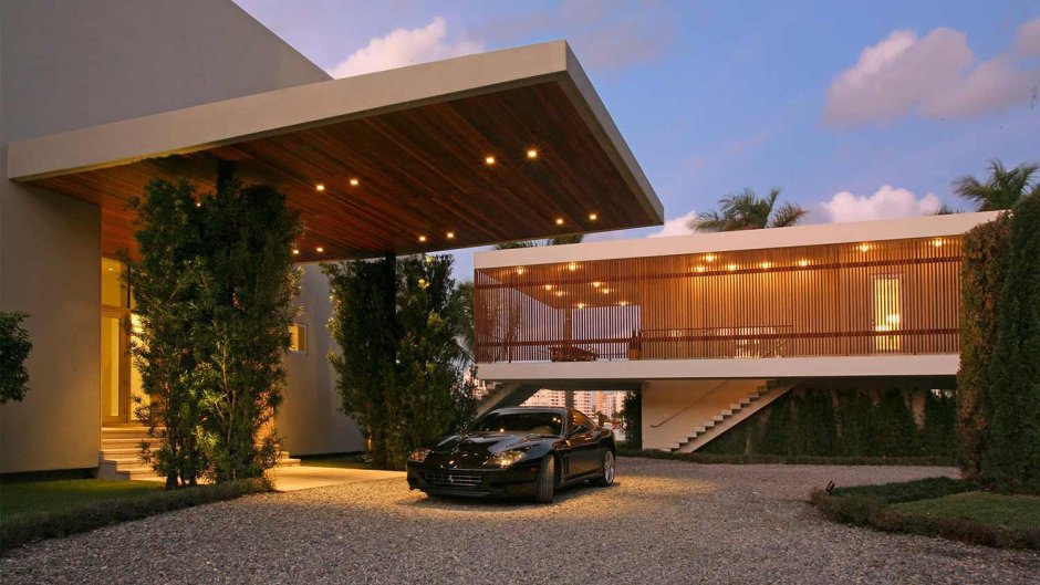 Майами особняк с гаражом