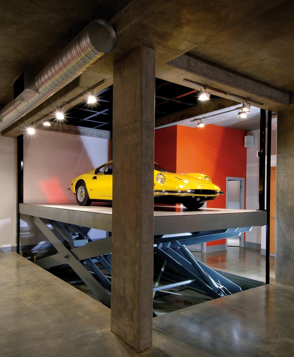 Современная архитектура гаража