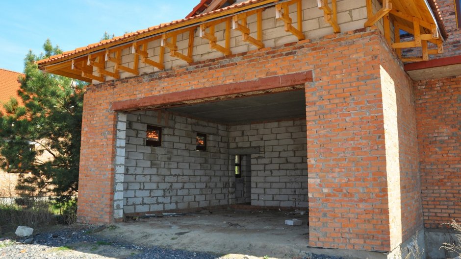 Красивый гараж