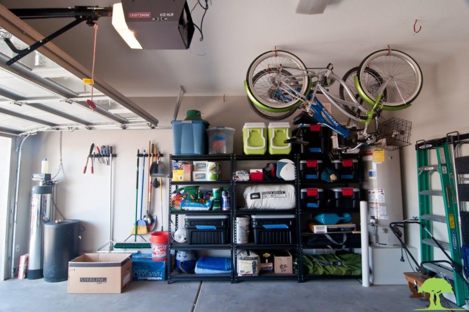 Идеи оформления гаражного хранения