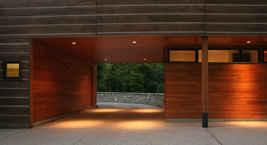 Garage Interior Design Wood