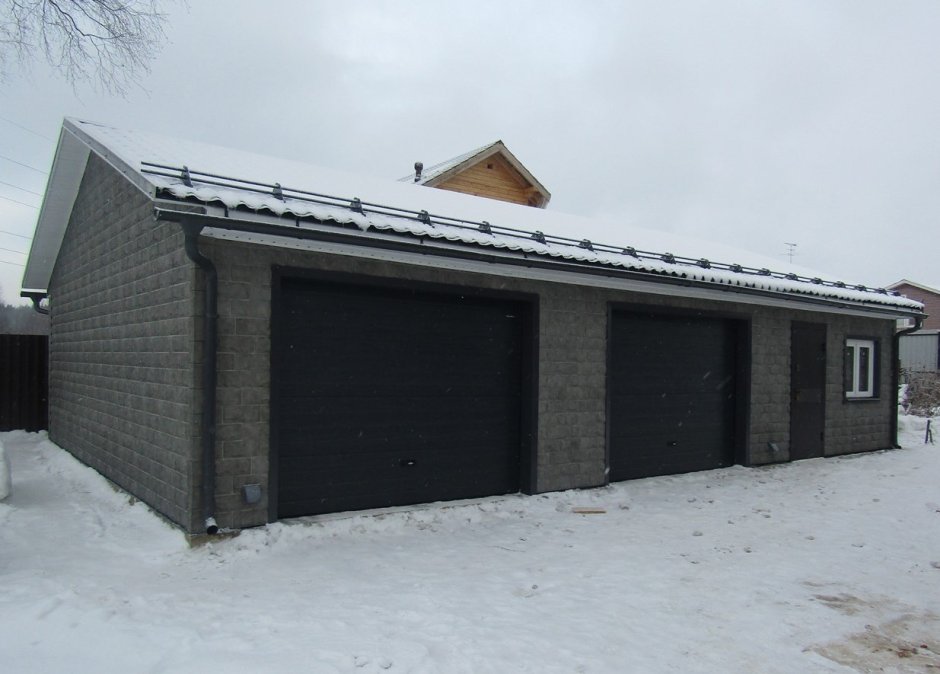 Блоки для строительства гаража