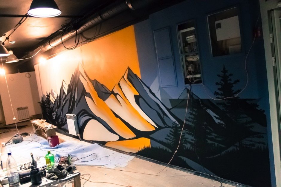 Арт студия Orange роспись стен