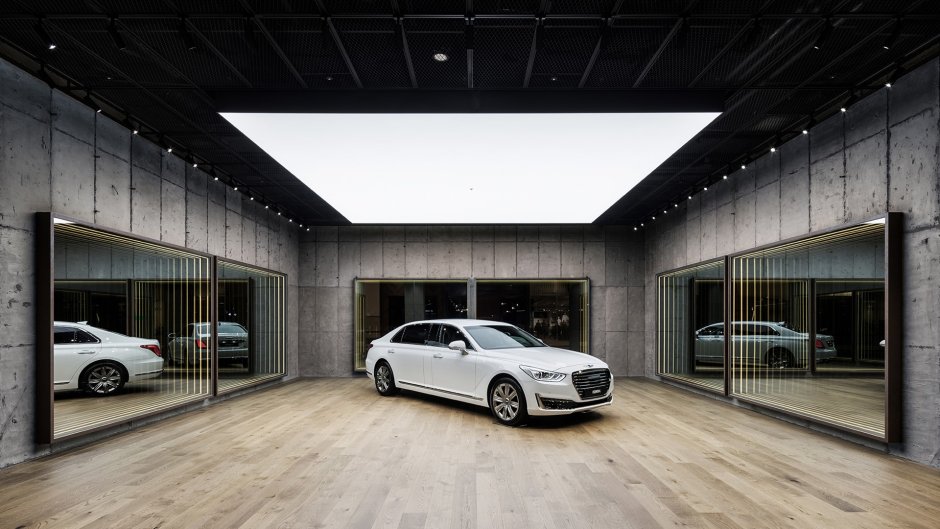 Hyundai car Showroom Architecture