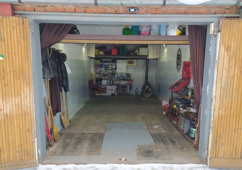 Мой гараж изнутри