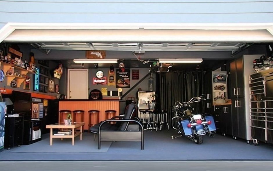Шикарный гараж
