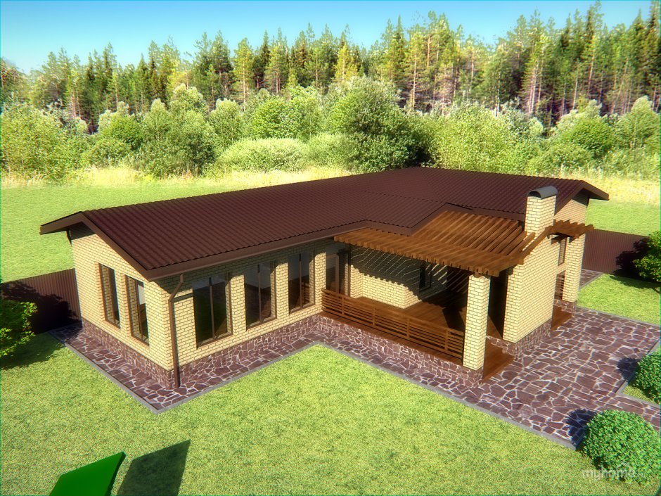 Дом и двор под одной крышей