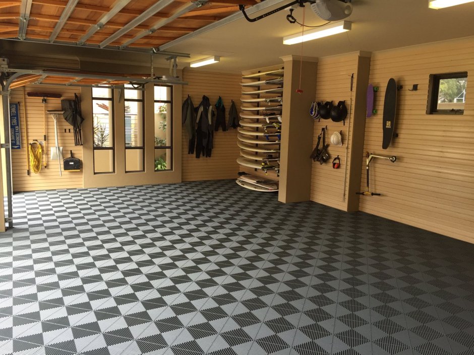 Отделка гаража