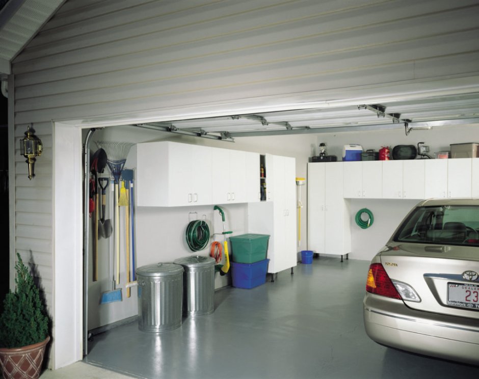 Цвет стен в гараже