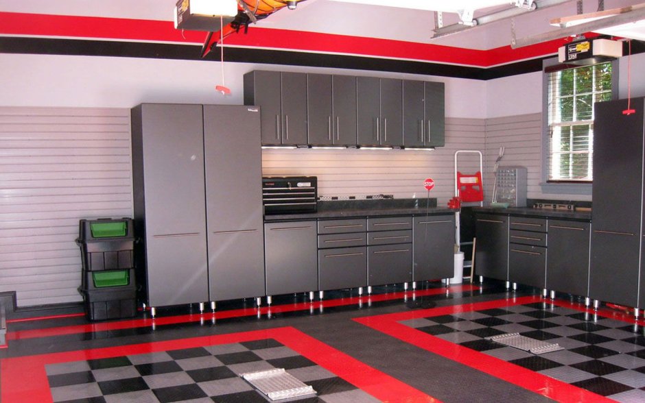 Пол в гараже