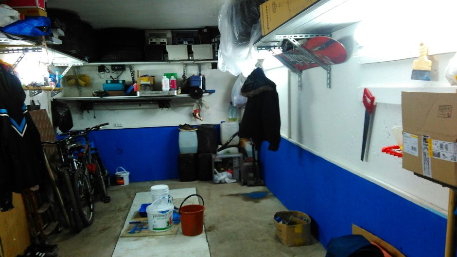 Покрасить гараж