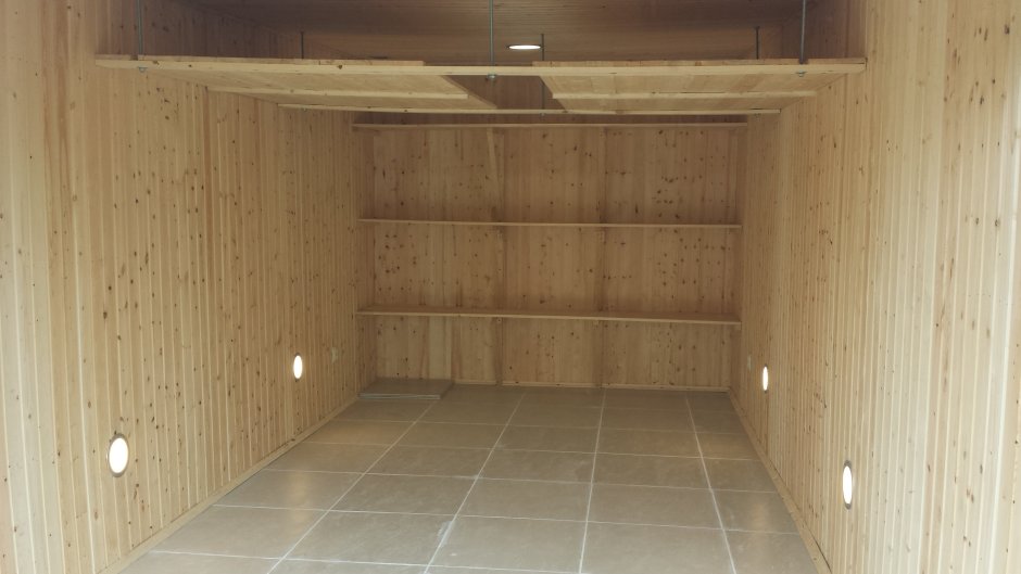 Отделка деревянного гаража
