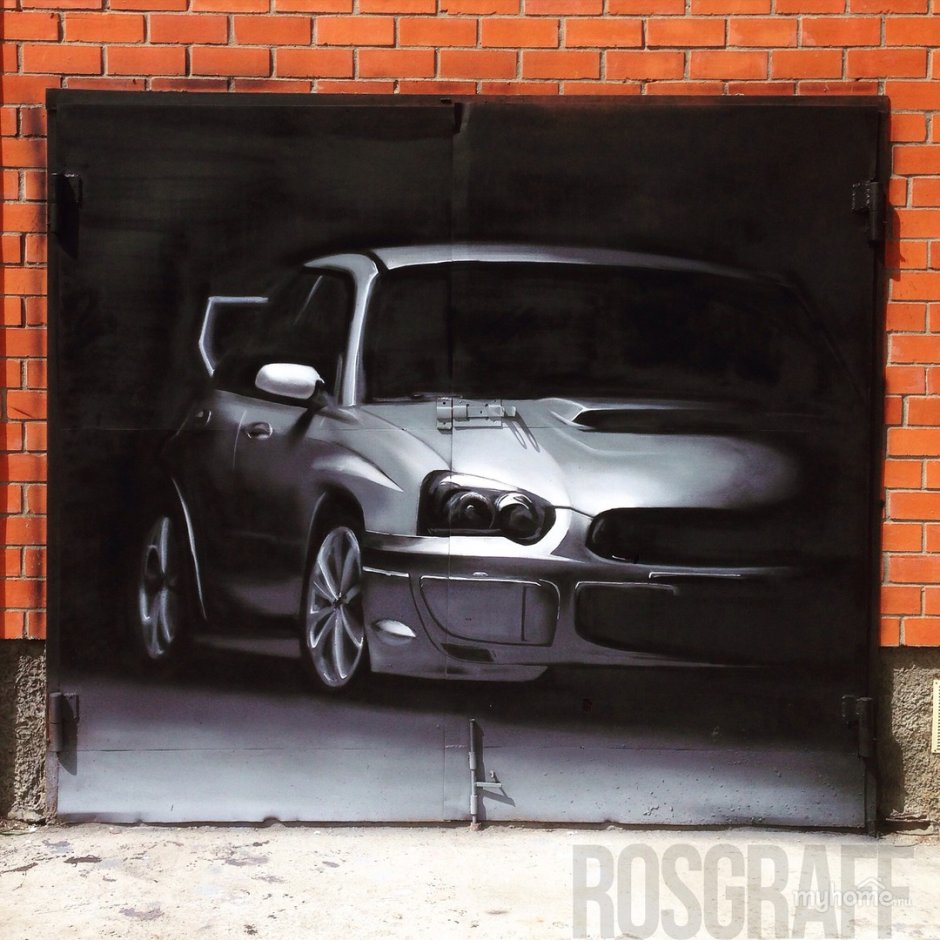 Нарисовать авто на стене