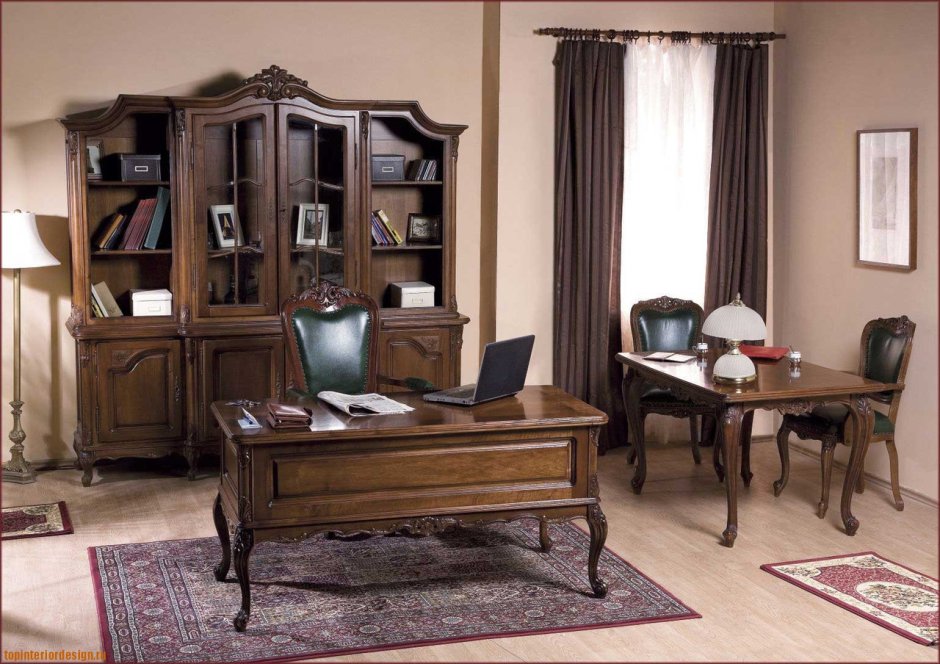 Румынская мебель кабинет Филиппа