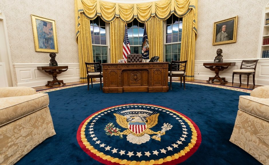 Овальный кабинет президента США (96 фото)