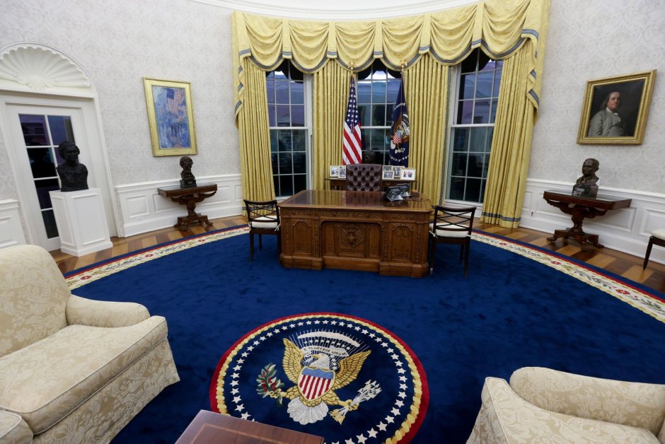 Кабинет президента США В белом доме
