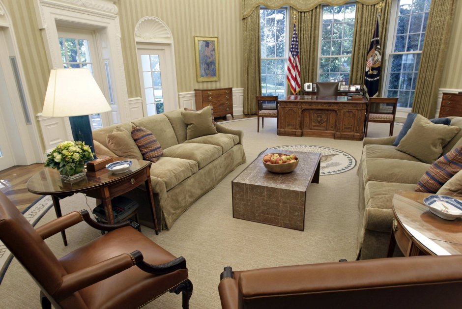White House Washington Oval Office