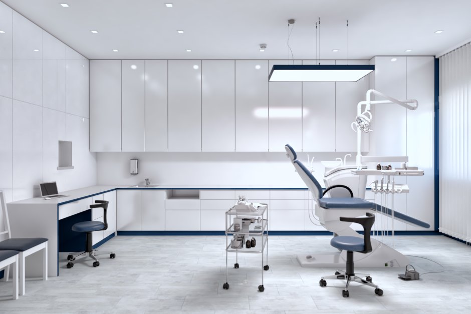 Интерьер хирургического стоматологического кабинета