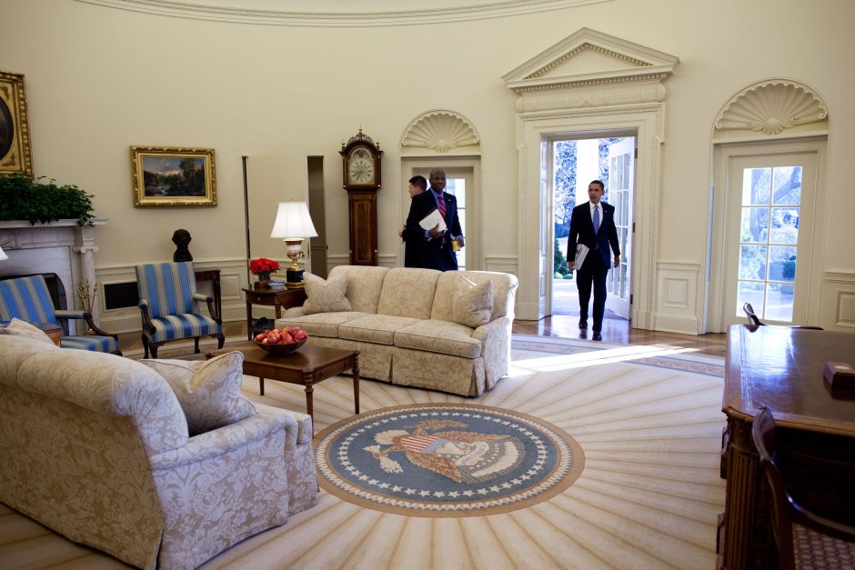 Кабинет президента США В белом доме