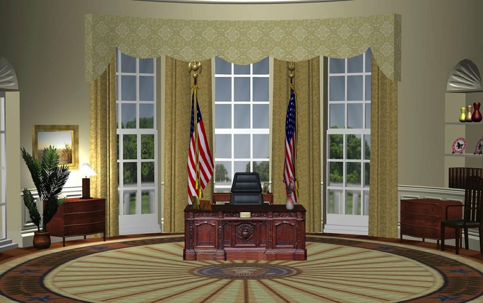 Белый дом США внутри Джо Байден