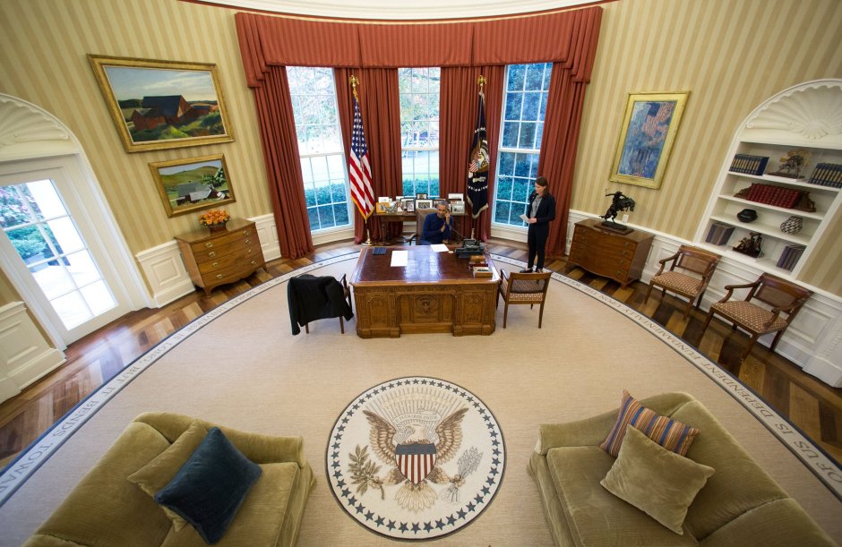 Обама в белом доме