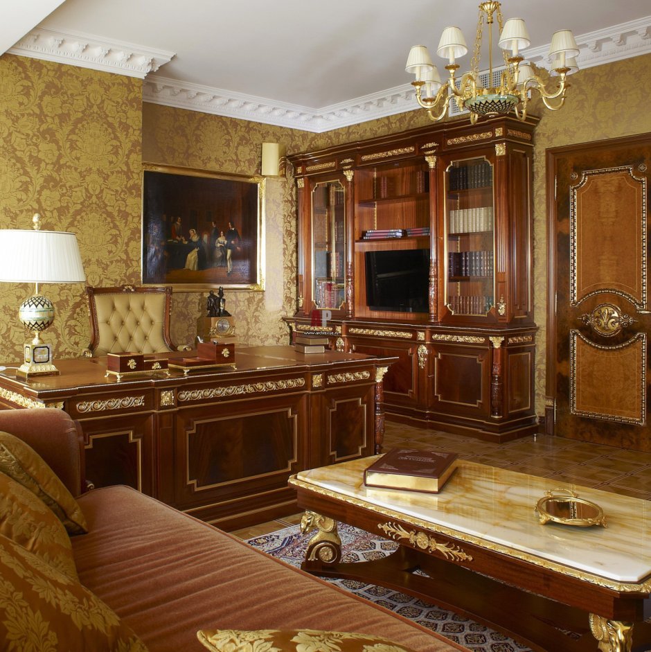 Итальянская мебель Королевская гостиная