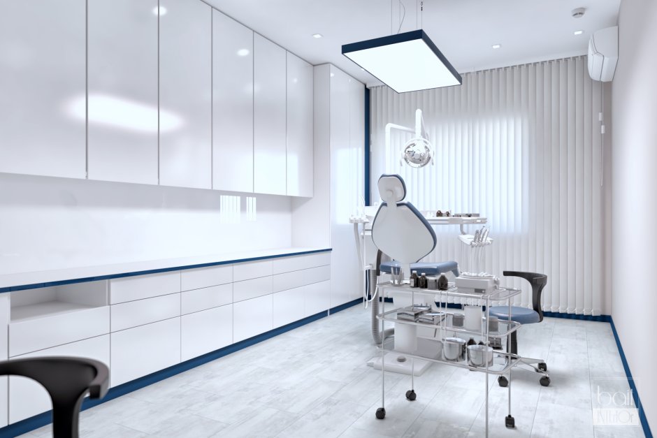 Интерьер хирургического стоматологического кабинета