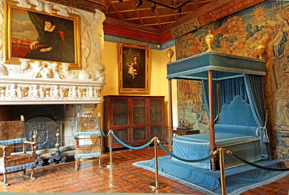 Спальня Екатерины Медичи в замке Шенонсо