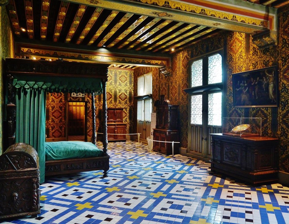Замок Блуа комната Медичи