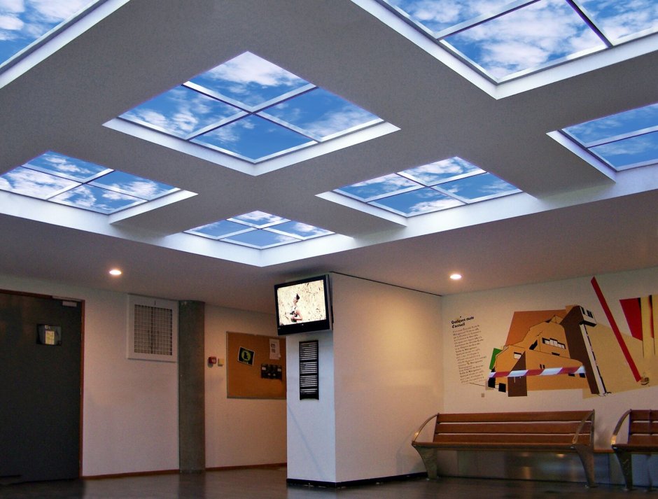 Потолок из акрилового стекла