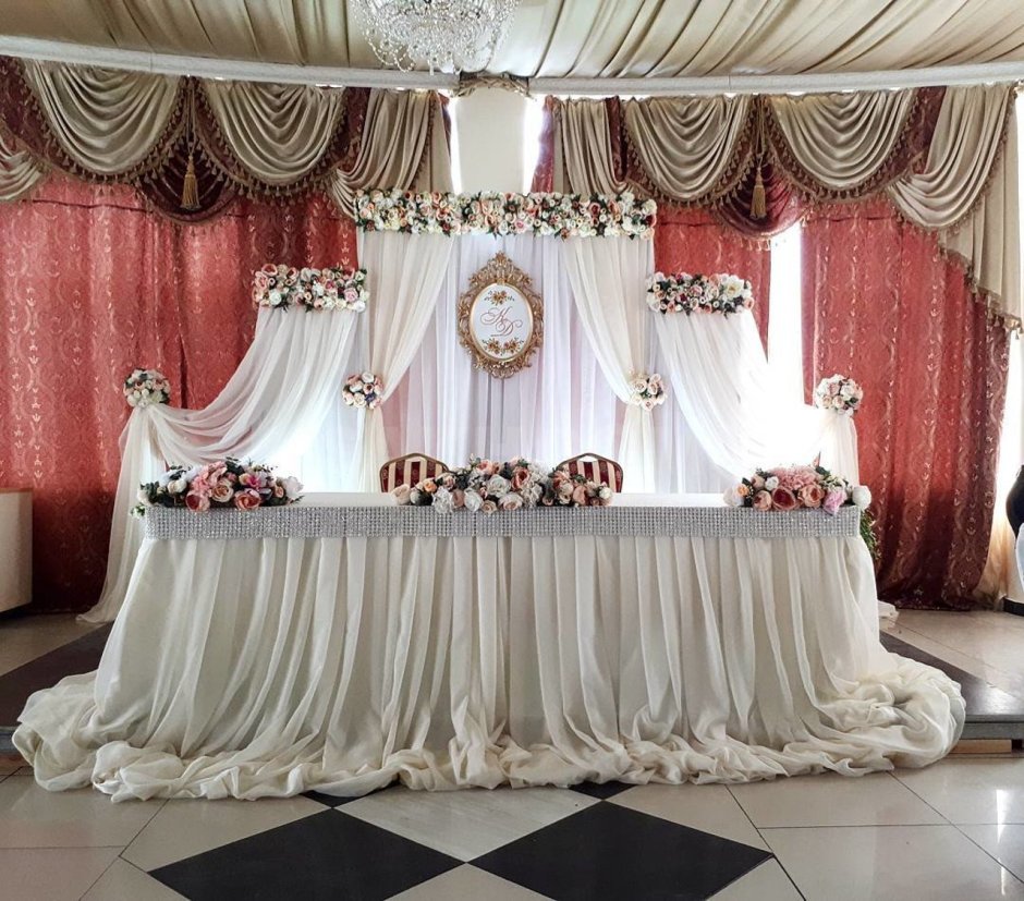 Стильный свадебный зал