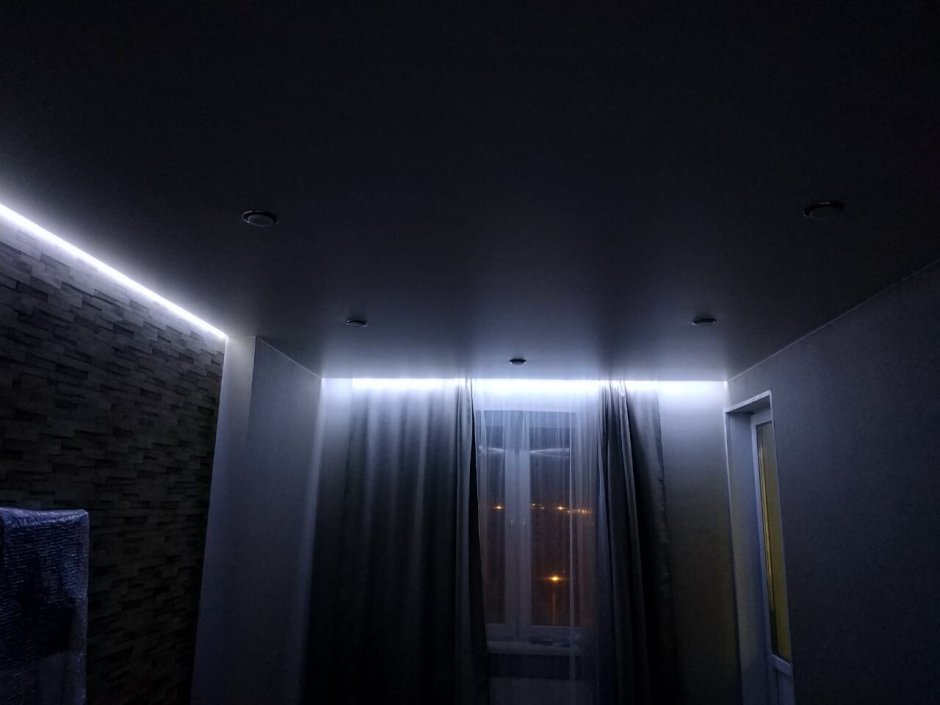 Ночная подсветка потолка