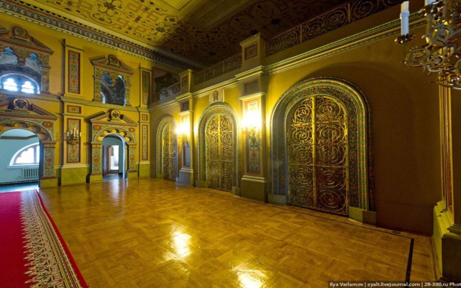 Интерьеры Константиновского дворца в Стрельне