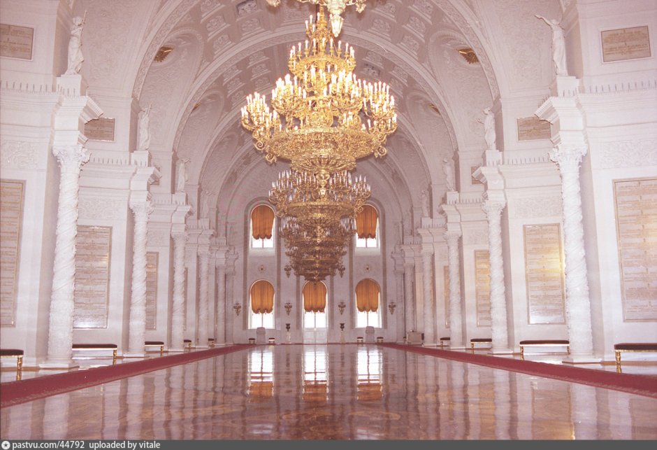 Владимирский зал большого кремлевского дворца