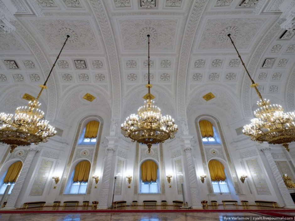 Андреевский зал Московского Кремля