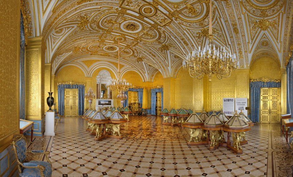 Зеленая гостиная кремлевского дворца