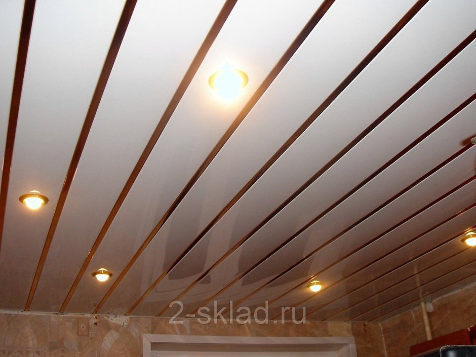 Реечный потолок Cesal 1x2m