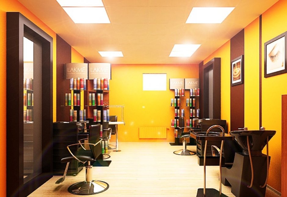 Освещение для салонов красоты и парикмахерских