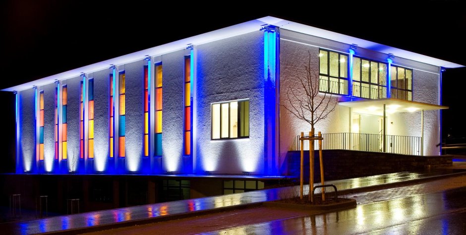 Подсветка фасадов зданий PWW Jazzway
