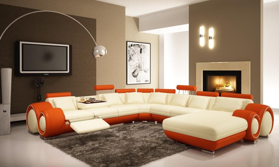Большой дизайнерский диван