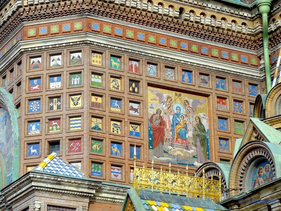 Мозаика храма Спаса на крови Петербург