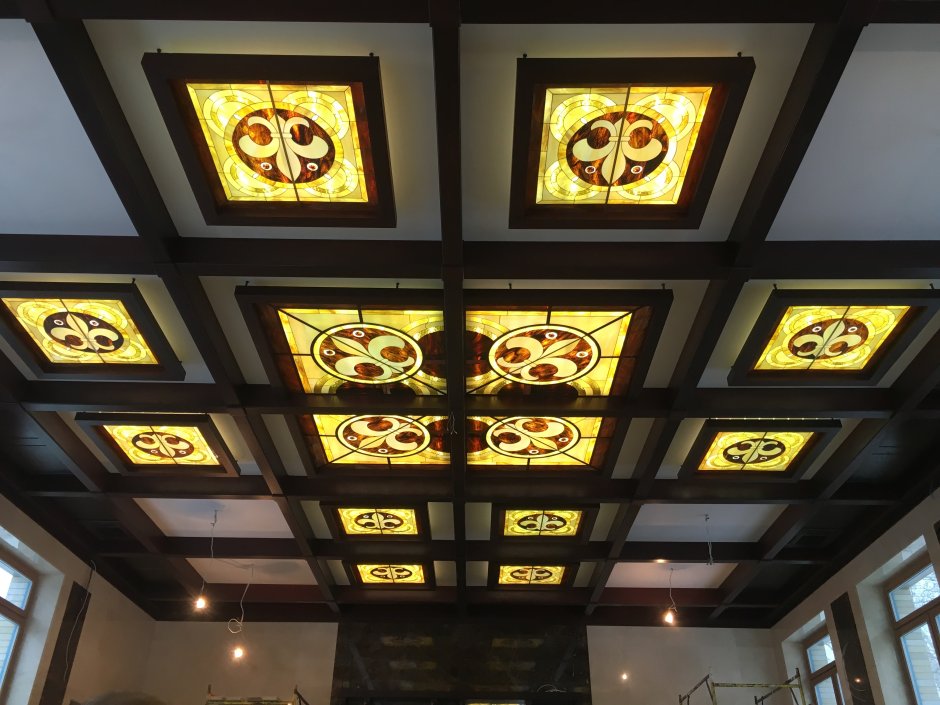 Декоративный подвесной потолок