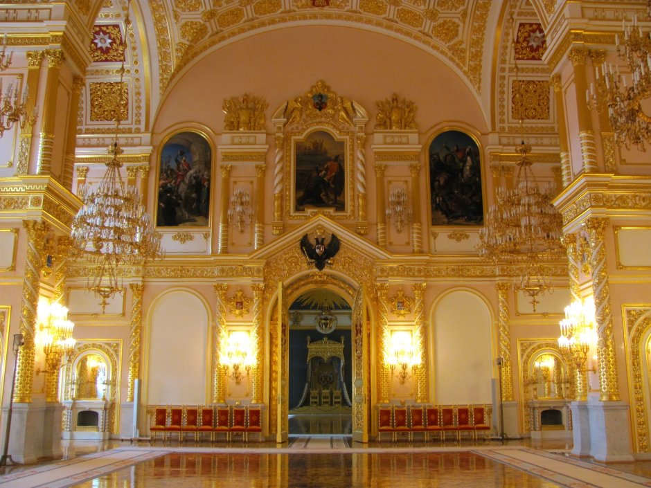 Большой Кремлёвский дворец Московский Кремль Александровский залзал