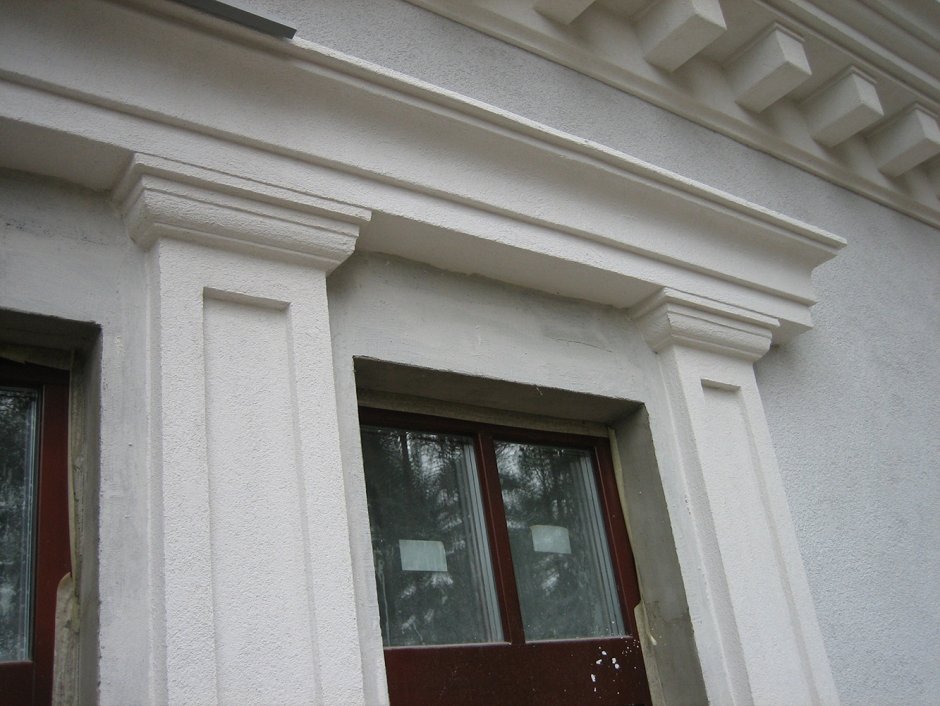 Фасадный декор пилястры