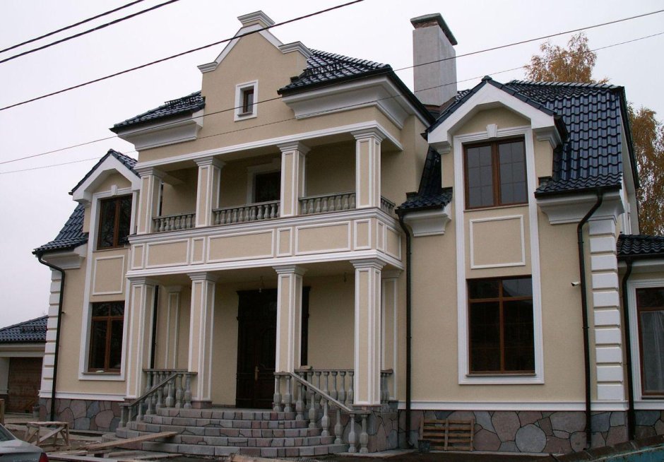 Фасадный декор в русском стиле