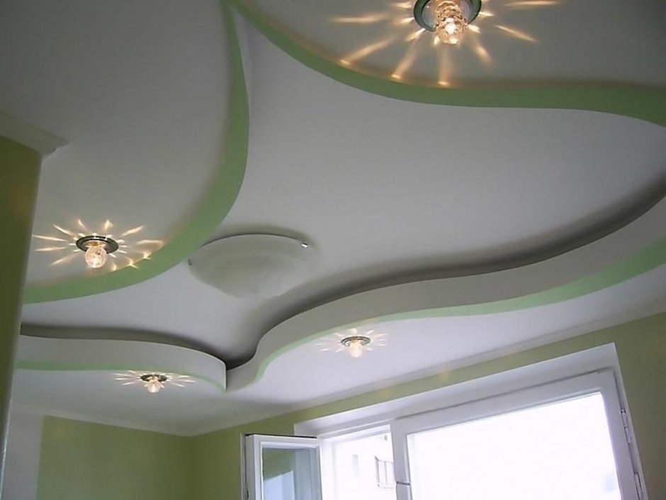 Потолки из гипсокартона