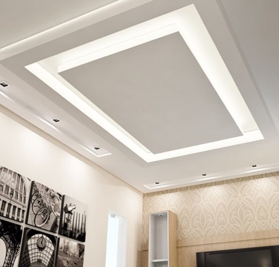 Подвесной потолок квадратный