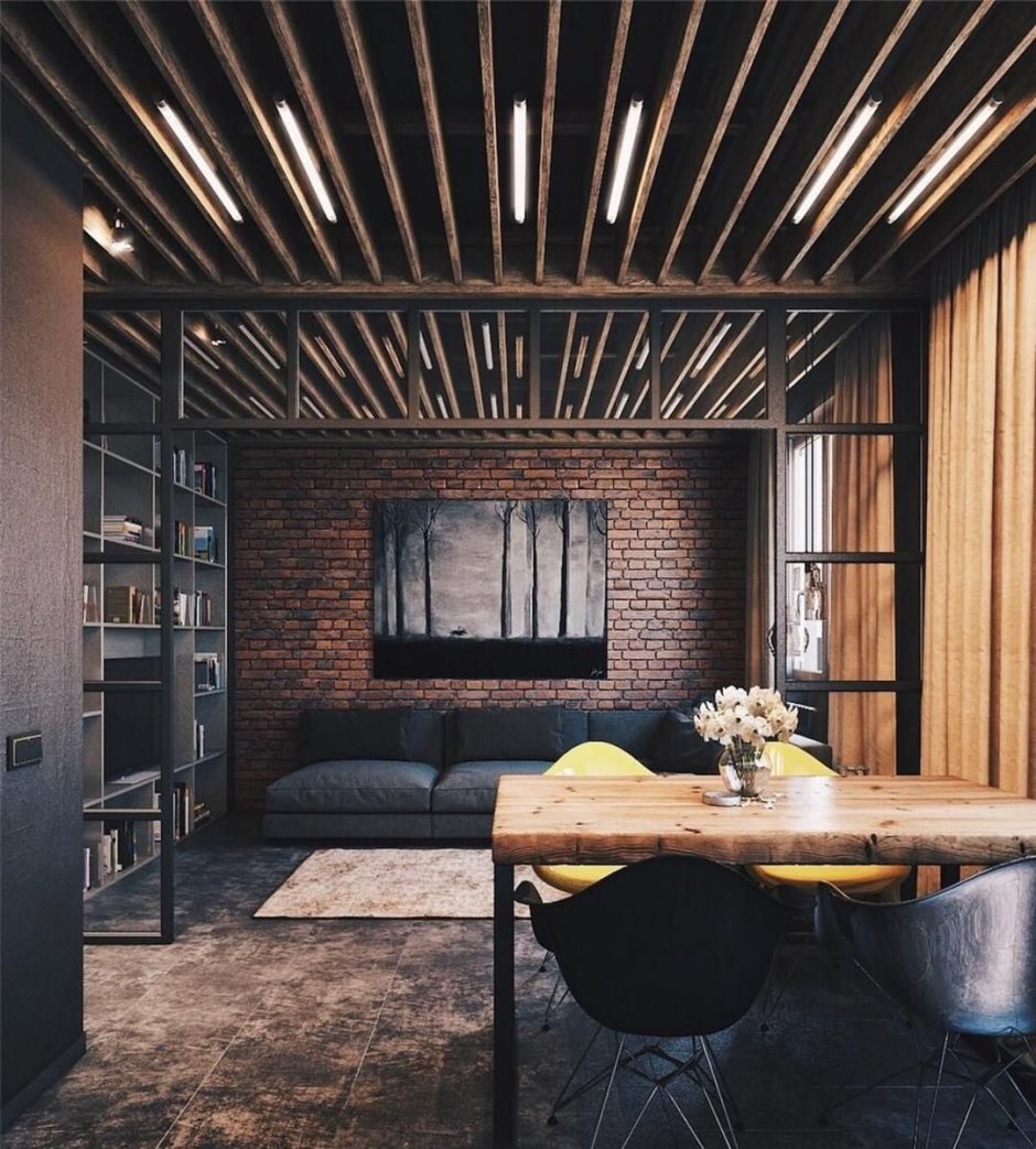 Дизайнерские деревянные потолки