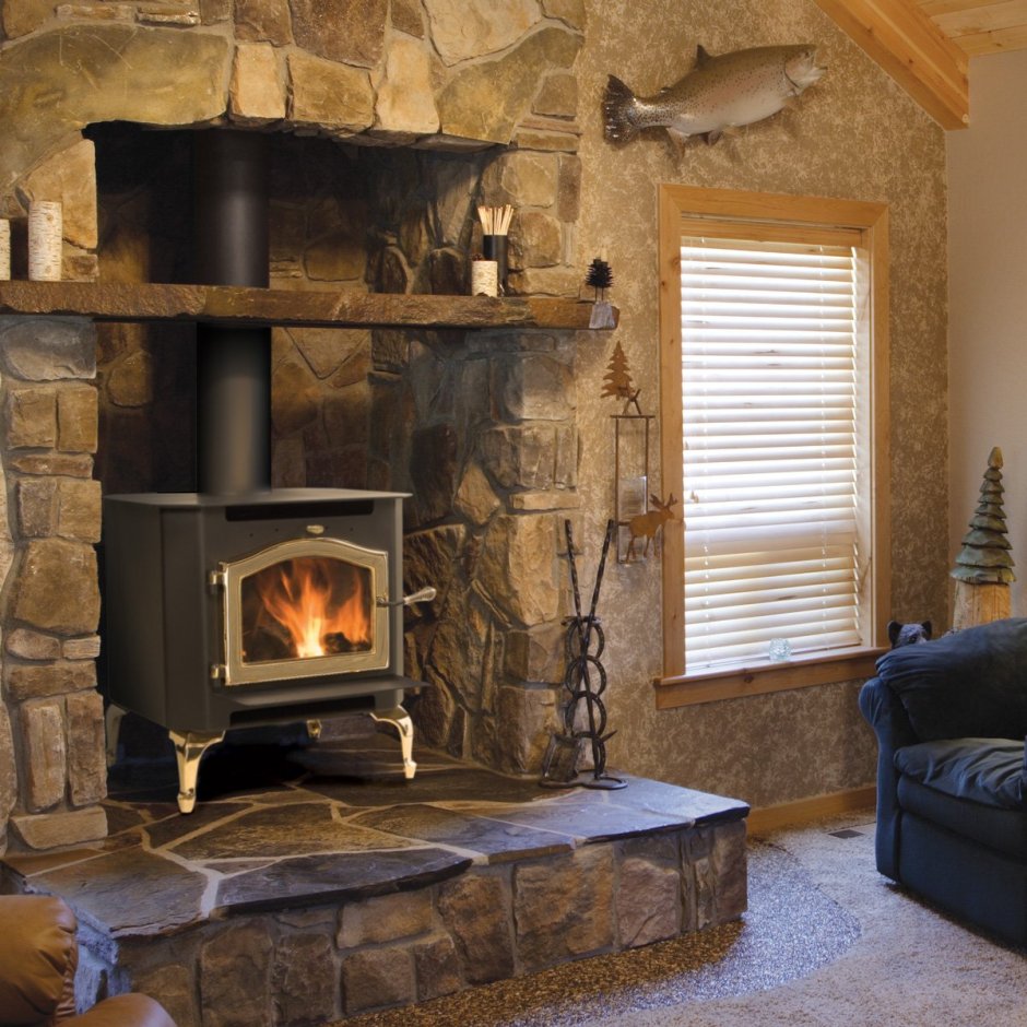 Дровяная печь-камин Fireplace Colorado