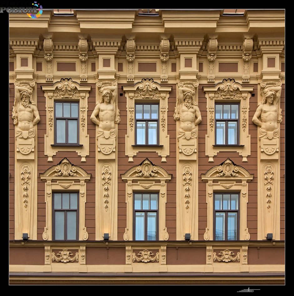 Питерские фасады архитектура